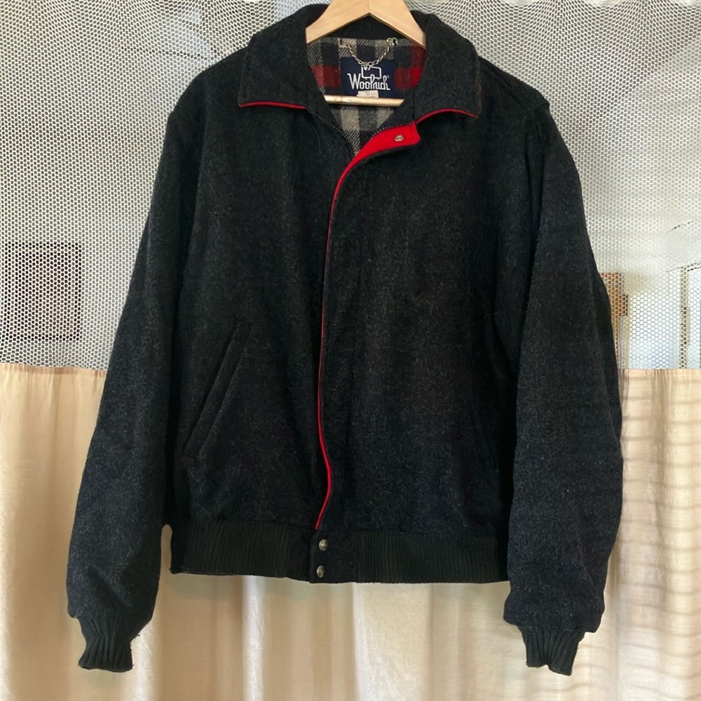 Woolrich men’s zip up coat